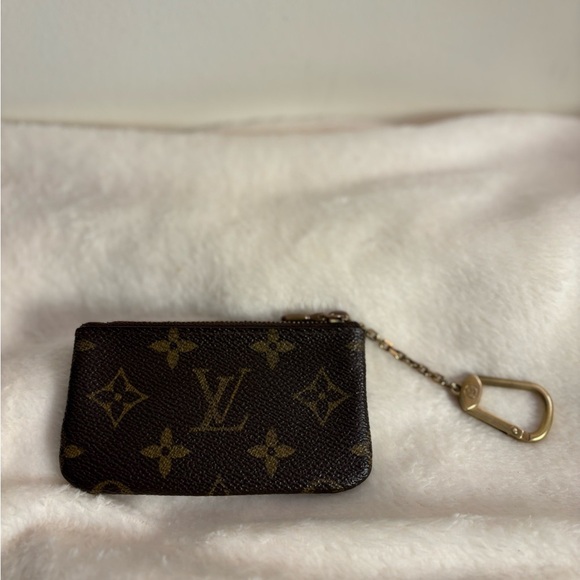 Louis Vuitton Monogram Pochette Cles Key Pouch - Good Preloved Condition - Picture 3 of 10